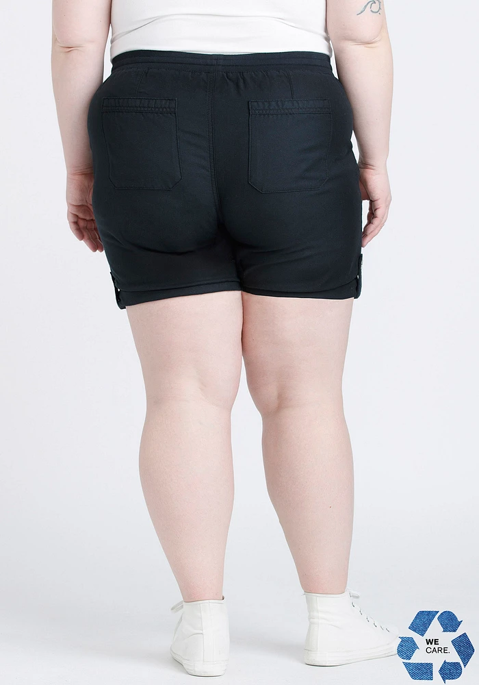 Women's Pull-on Surplus Pocket Midi short