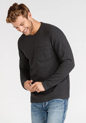 Men's Pocket Rib Knit Tee