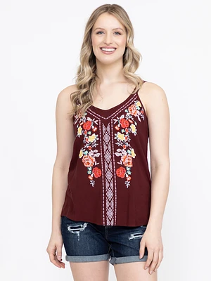 Women's Boho Printed Tank