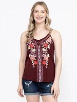 Women's Boho Printed Tank