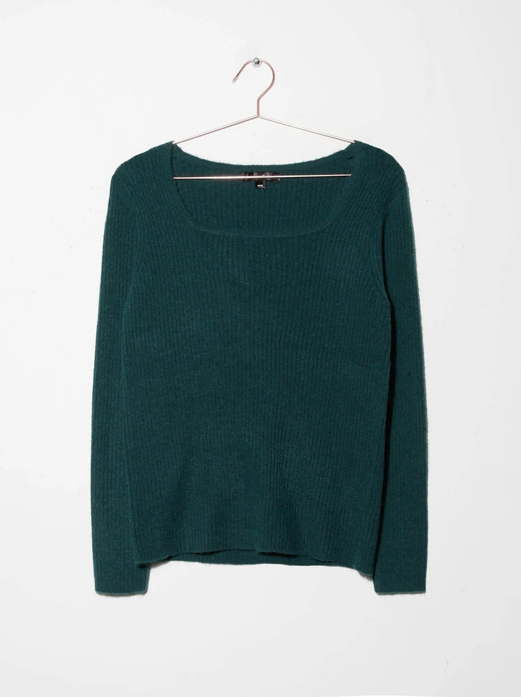 Women's Square Neck Sweater