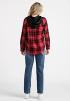 Women's Buffalo Plaid Hoodie