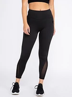 Women's Active Mesh Crop Legging