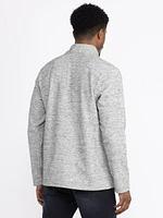 Men's Mock Neck Henley Shirt