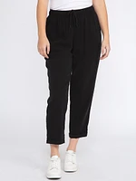 Women's Soft Pull-on Utility Cropped Weekender Pants