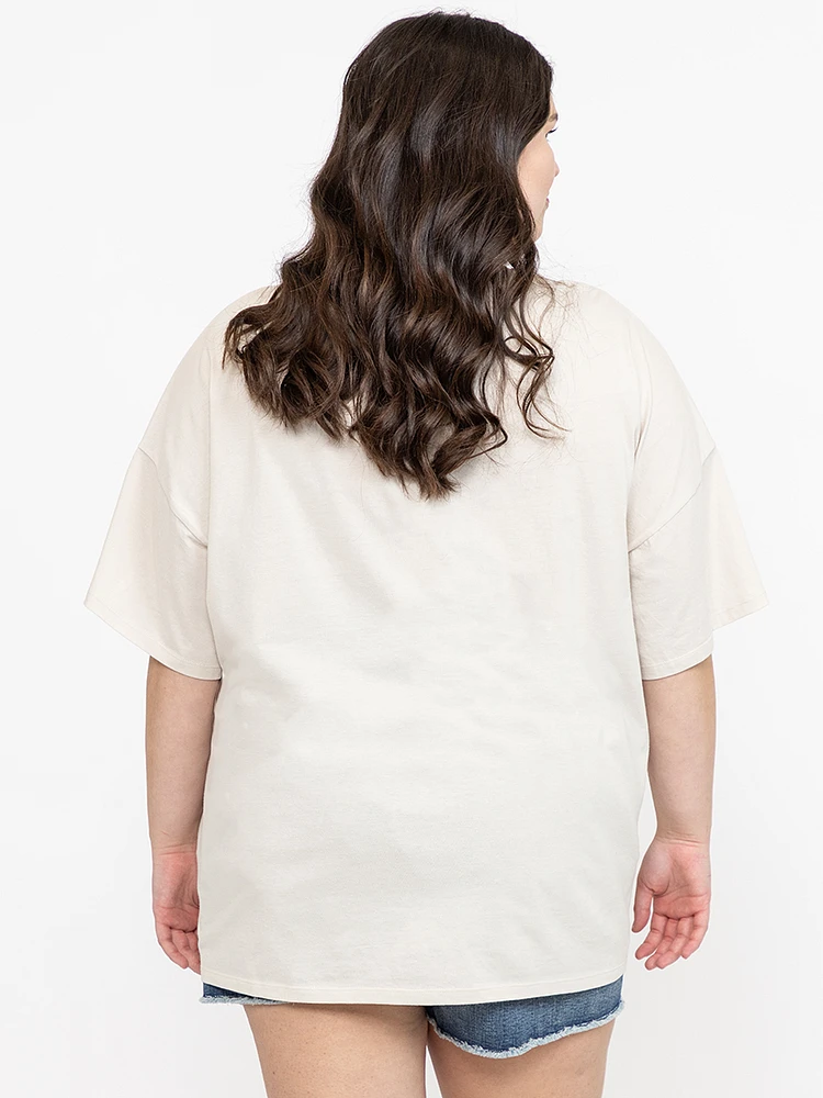 Women's Mom Era Oversized Tee