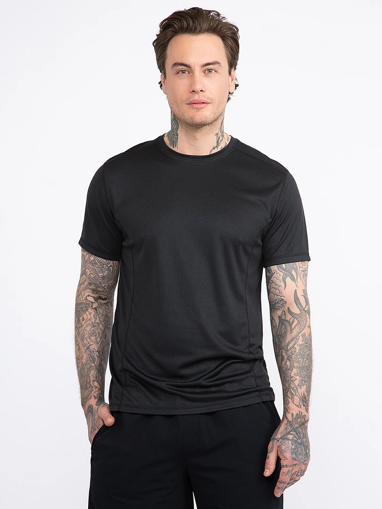 Men's Active Crew Neck Tee