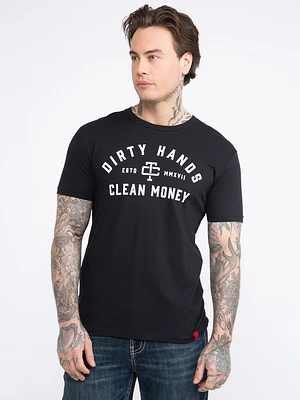 Men's Dirty Hands Clean Money Tee