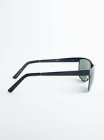 Men's Black Sport Sunglasses