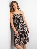 Women's Tropical Midi Dress