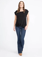 Women's Twist Hem Blouse