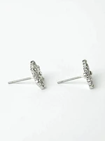 Women's Snowflake Stud Earrings