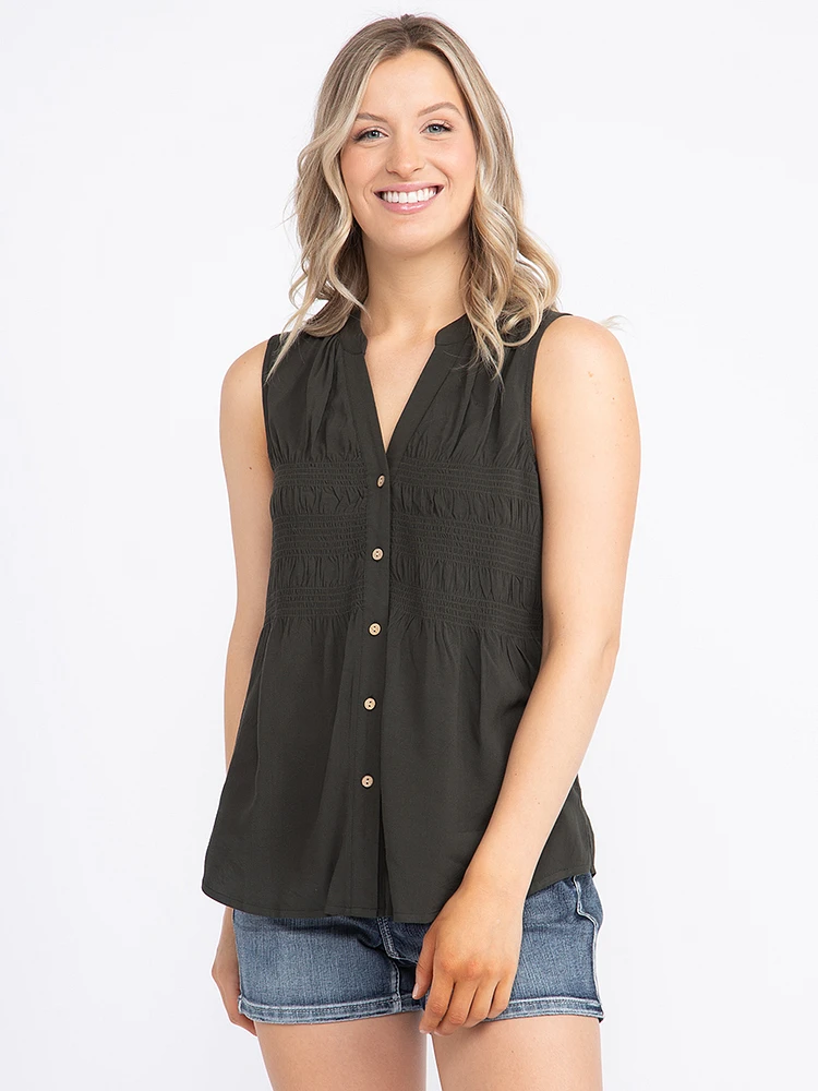 Women's Button Front Shirt