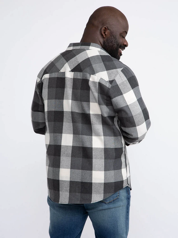 Men's Plaid Flannel Shirt