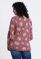 Women's Bell Sleeve Top