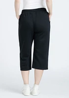 Women's Wide Leg Crop Sweatpant