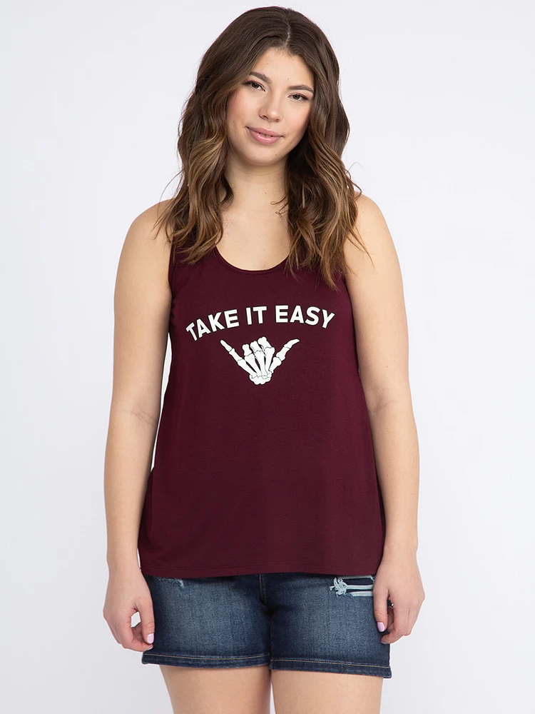 Women's Take It Easy Racerback Tank