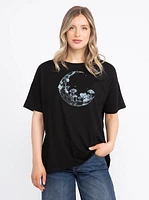 Women's Moon Oversized Tee