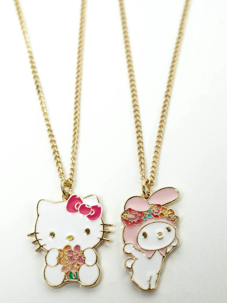 Women's Hello Kitty BFF Necklace Set