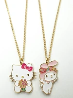 Women's Hello Kitty BFF Necklace Set