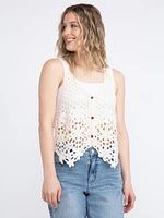 Women's Crochet Vest