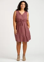 Women's Half Button Dress