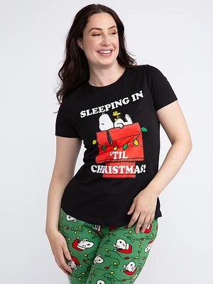 Women's Snoopy Sleep Tee