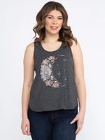 Women's Ladder Moon Ladderback Tank