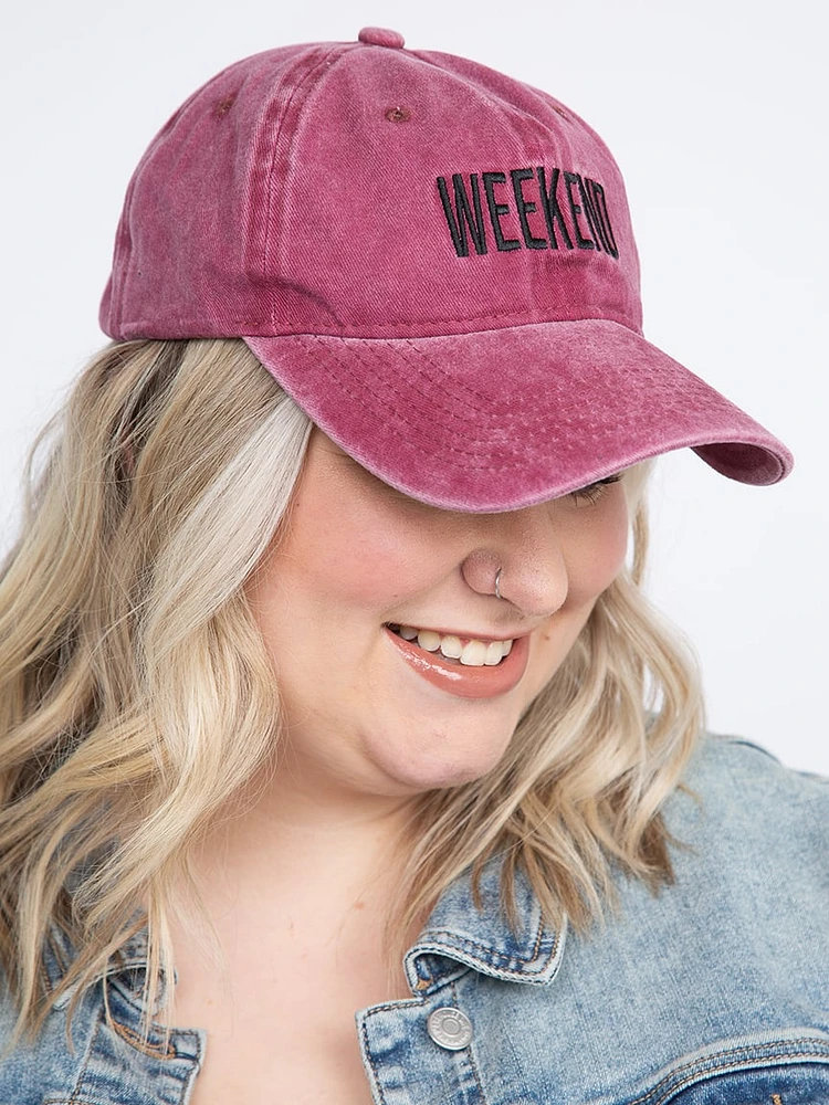 Women's Embroidered Dad Cap