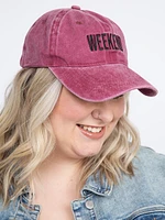 Women's Embroidered Dad Cap