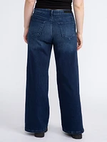 Women's Low Rise Wide Leg Jeans