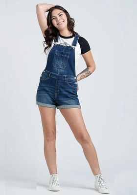 Women's Cuffed Denim Slim Shortall