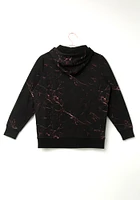 Women's Splatter Print Hoodie