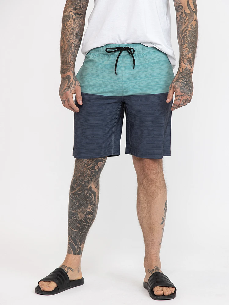 Men's Printed Hybrid Shorts