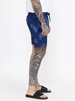 Men's Printed Swim Shorts