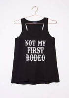 Women's Not My First Rodeo Racerback