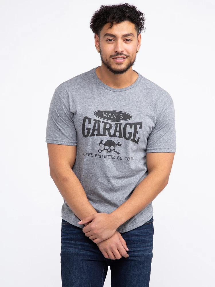 Men's Man's Garage Tee