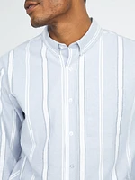 Men's Striped Oxford Shirt