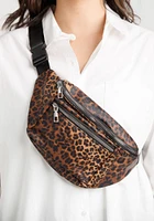 Animal Print PU Belt