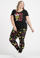 Women's Grinch Scoop Neck Tee