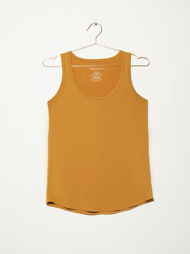 Women's Scoop Neck Loose Fit Tank