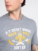 Men Beer & BBQ Tee