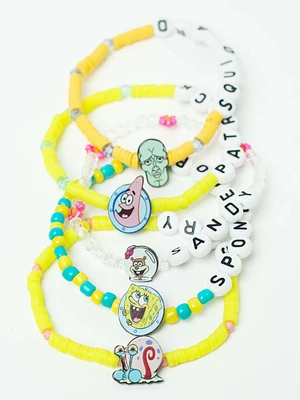 Women's Sponge Bob Friendship Bracelets