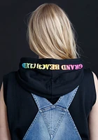 Women's Sleeveless Crop Hoodie