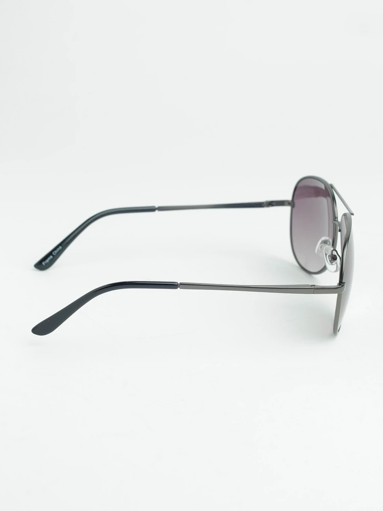 Men's Gunmetal Sunglasses