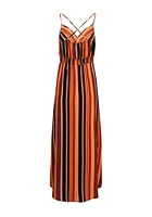 Women's Stripe Maxi Dress