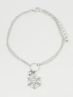 Women's Snowflake Charm Bracelet