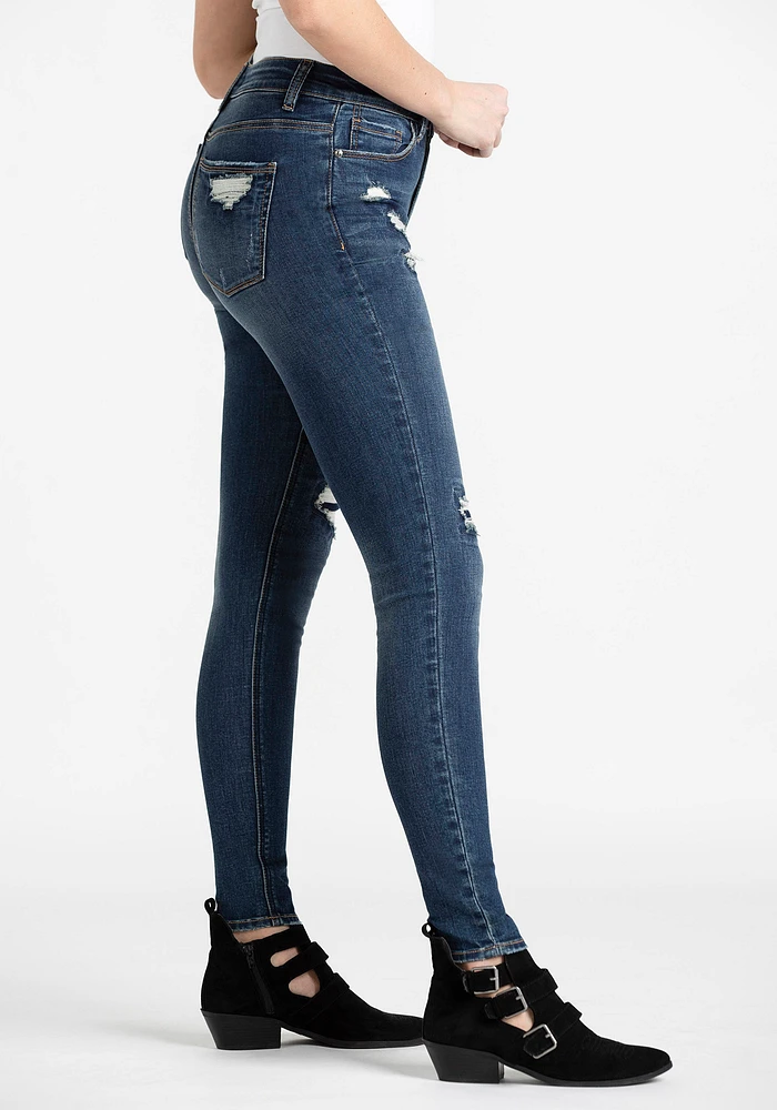 Women's  Rip & Repair High Rise Skinny Jeans