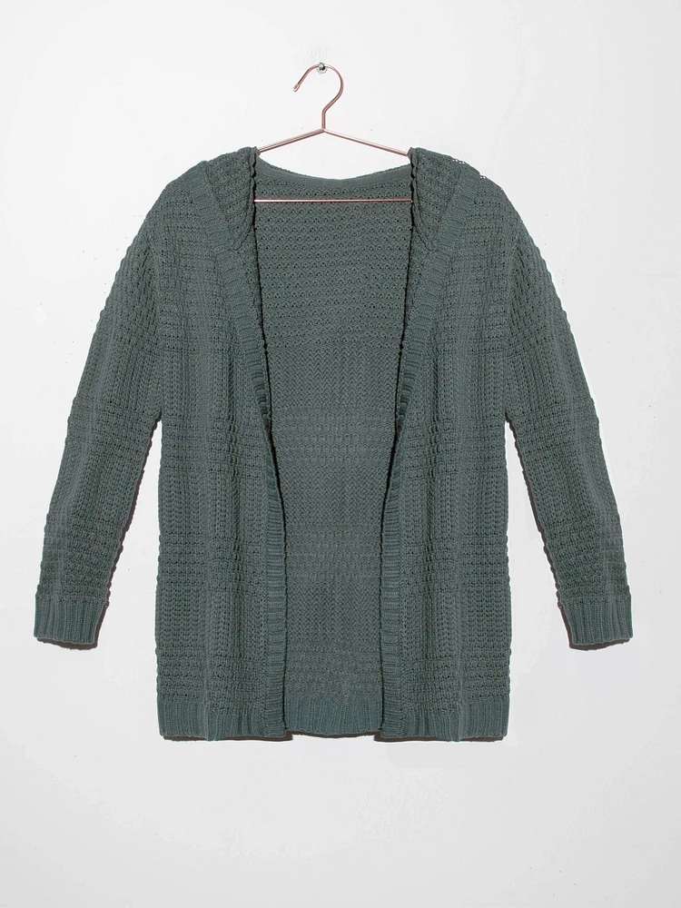 Women's Textured Cardigan