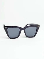 Women's Black Cat Eye Sunglasses